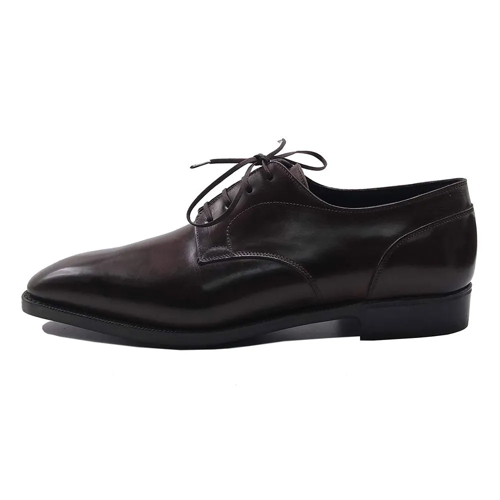 Dark Brown Classic Derby Shoe