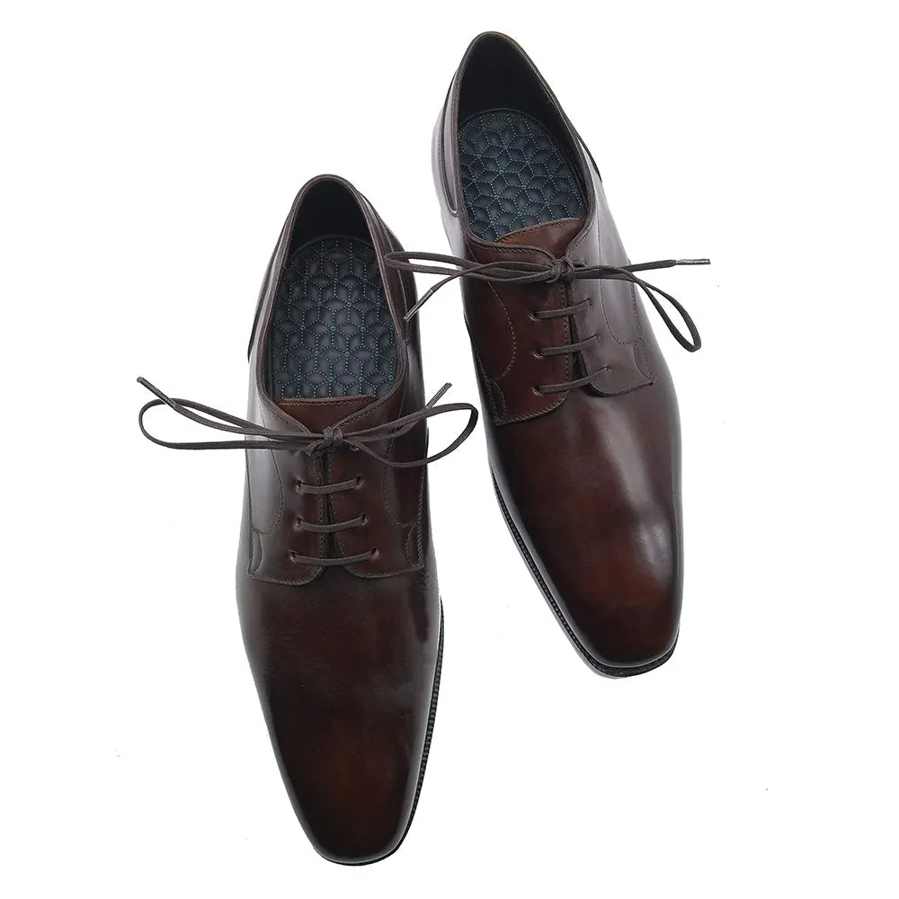 Dark Brown Classic Derby Shoe