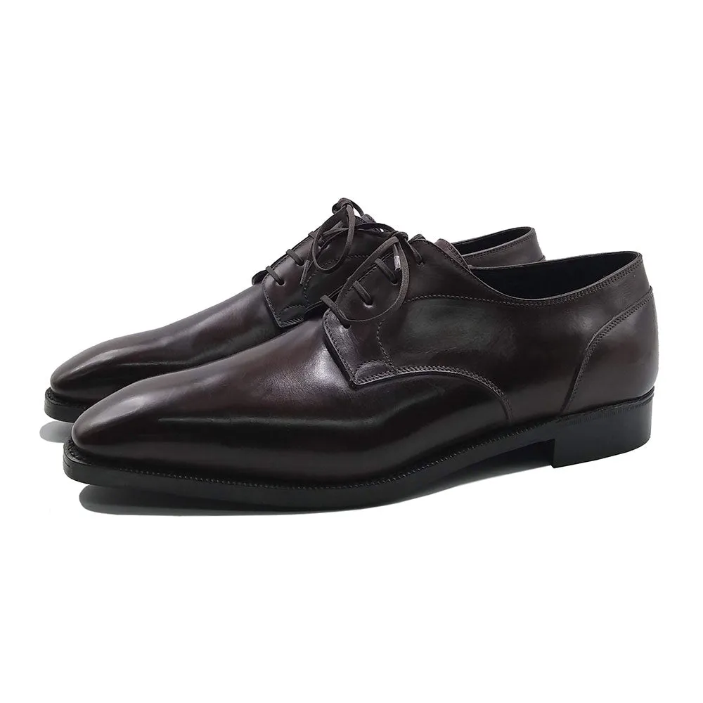 Dark Brown Classic Derby Shoe