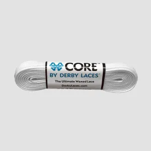 Derby Laces CORE 6mm 114cm Shoelaces White