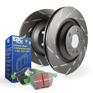 EBC Brakes S2KF1398 S2 Kits Greenstuff 2000 and USR Rotors