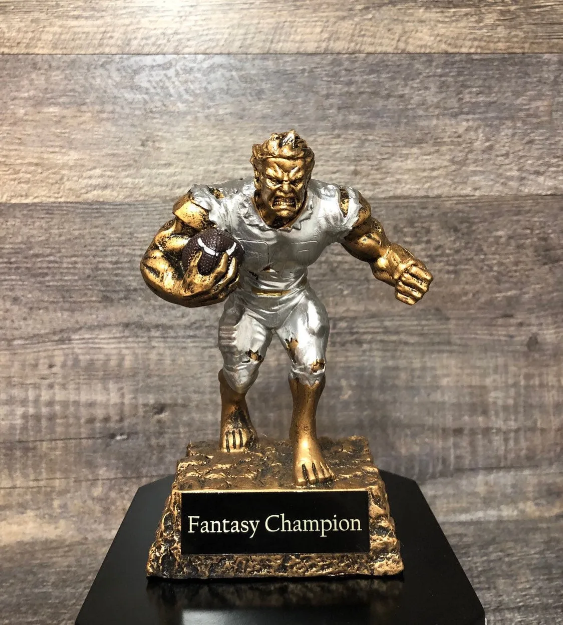 Fantasy Football Trophy FFL Monster Trophy 6 or 12  Perpetual Trophy League Winner Fantasy Football League Championship Award Trophy