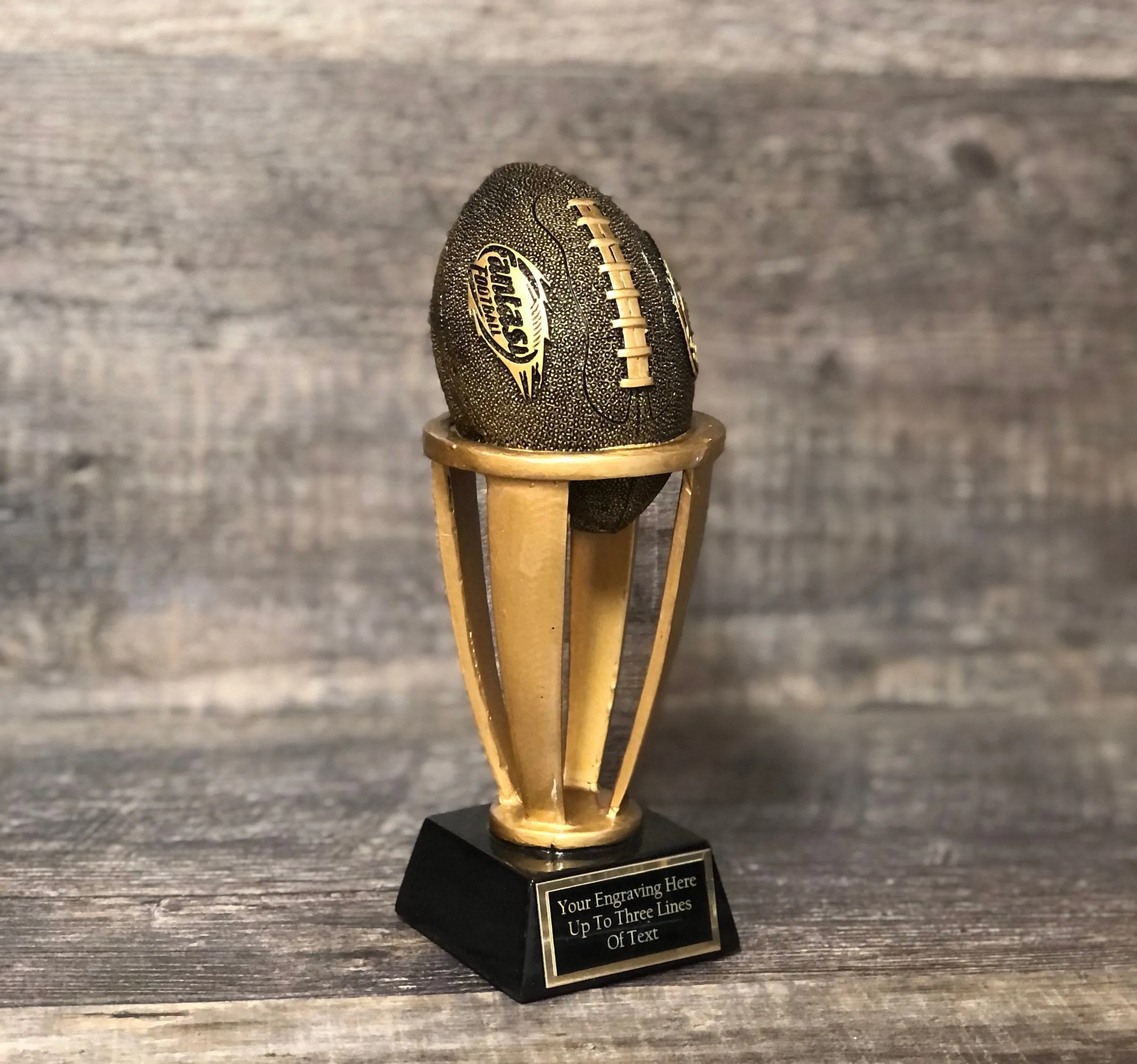 Fantasy Football Trophy FFL Trophy  7.5" Custom Engraved Championship Trophy Football League Sports Award Winner Superbowl