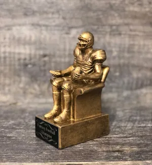 Fantasy Football Trophy League Trophy FFL Champ Champion Winner Fantasy League Sports Award Armchair Quarterback Free Engraving