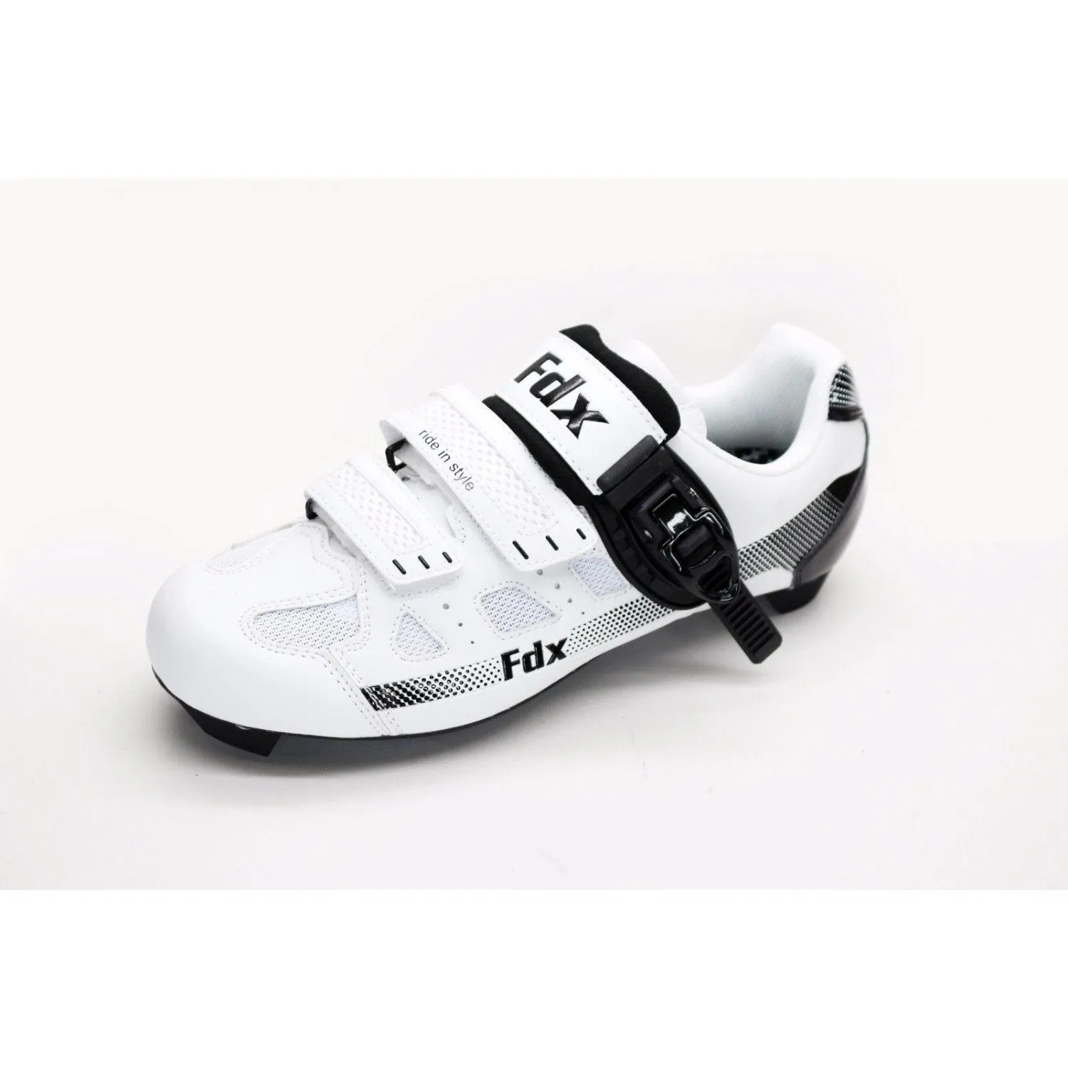 Fdx Hy Black Cycling Shoes