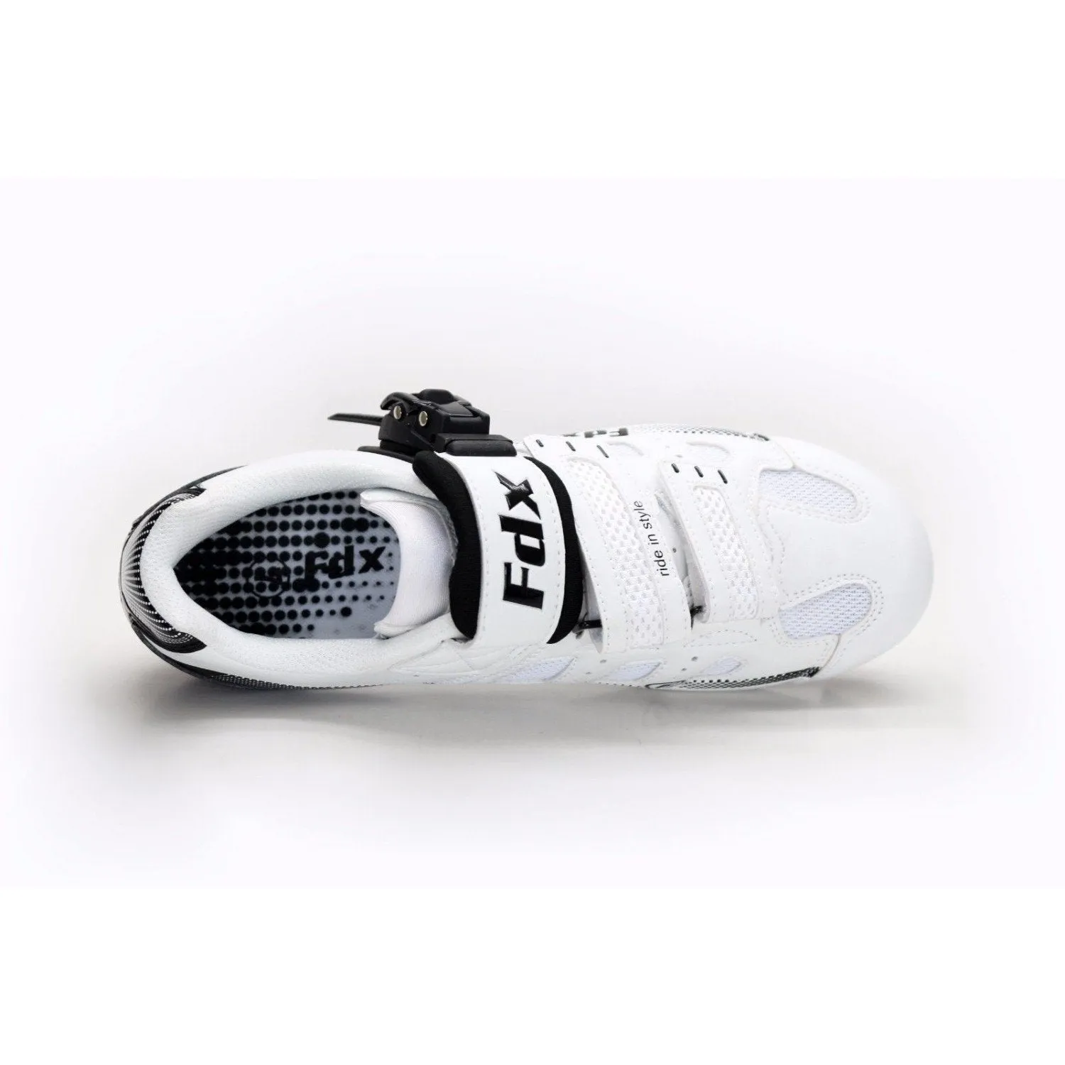 Fdx Hy Black Cycling Shoes