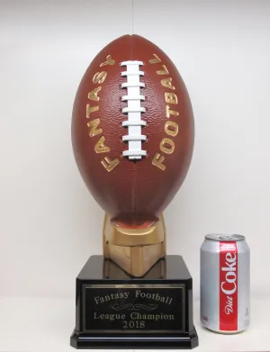 FFL Trophy Fantasy Football League Trophy 17" Champion Champ Trophy Full Sized Football League Sports Award Winner FREE Engraving