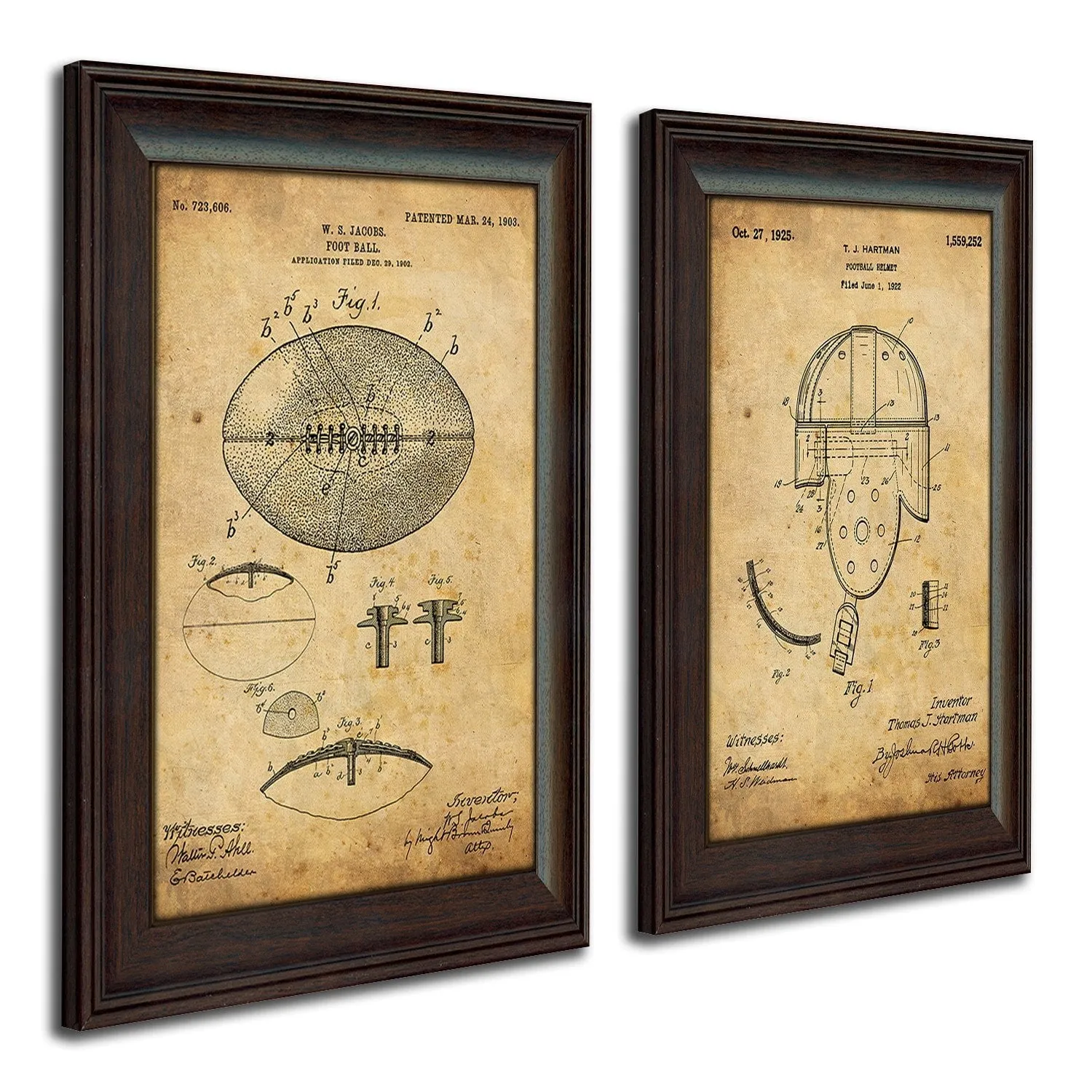 Football - Patent Art Set