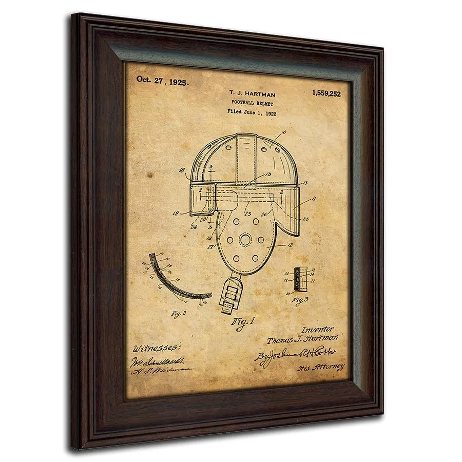 Football - Patent Art Set