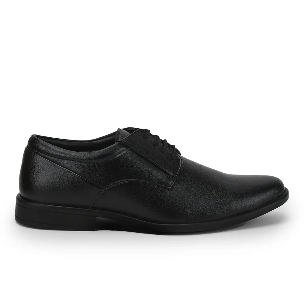 Fortune (Black) Classic Derby Shoes For Men VCL-3 By Liberty