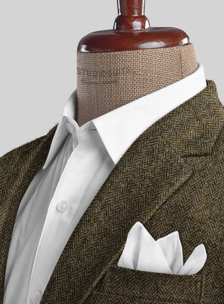 Harris Tweed Ridge Brown Herringbone Suit