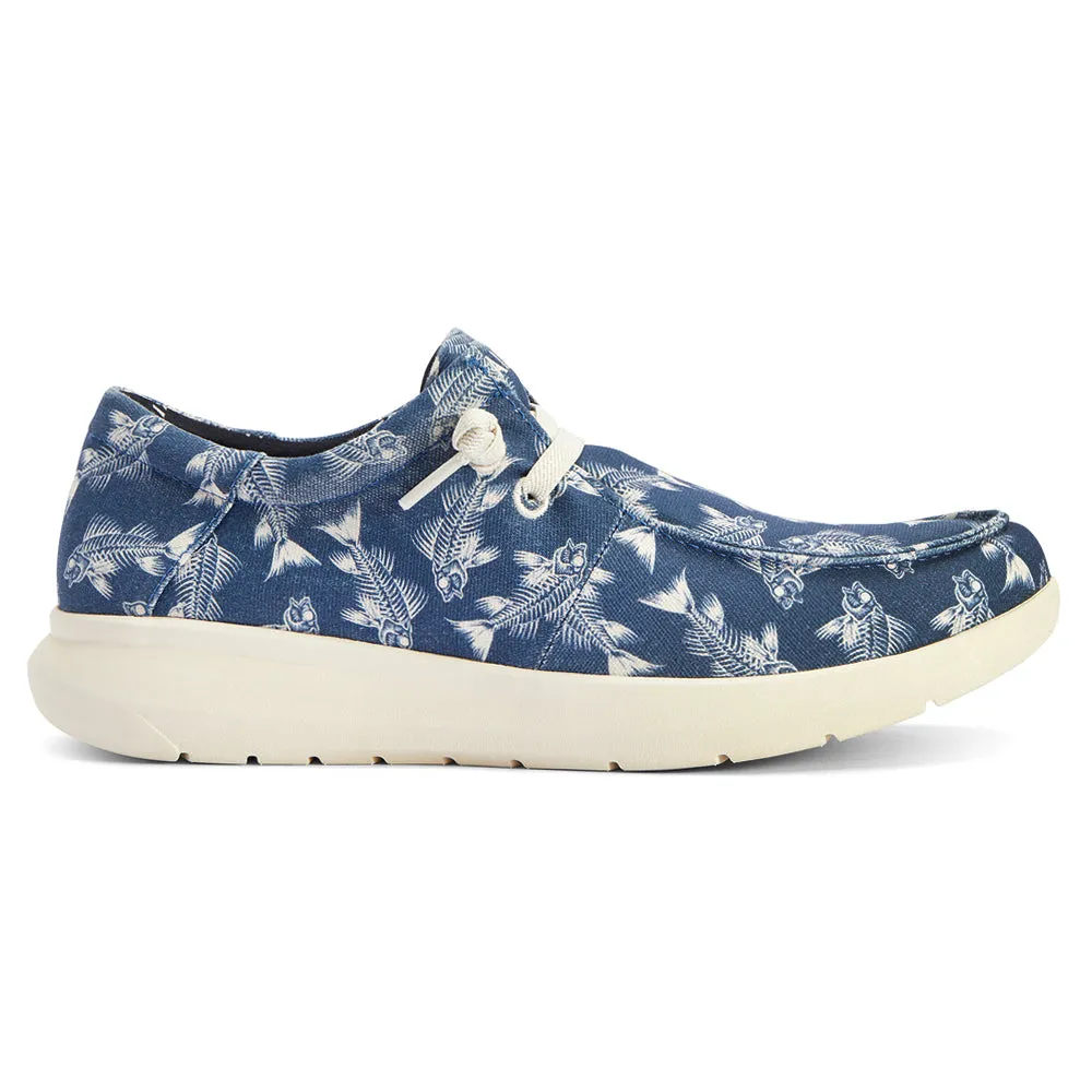 Hilo Graphic Print Stretch Slip On Shoes