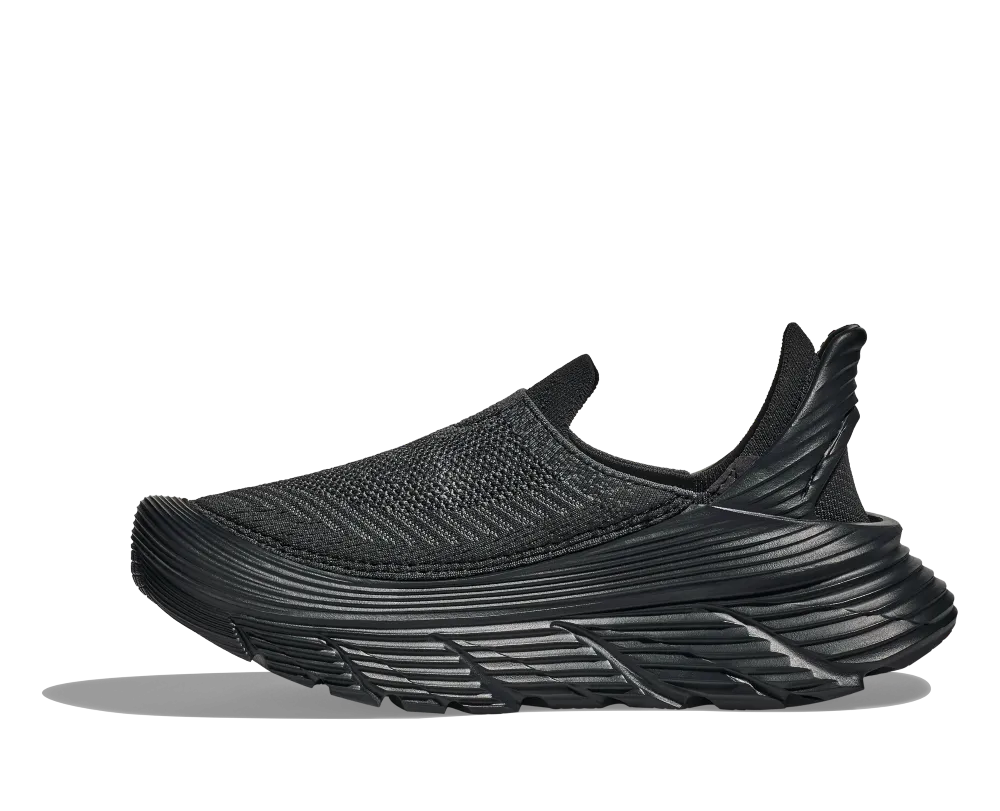 'Hoka' Unisex Restore TC - Black / Black