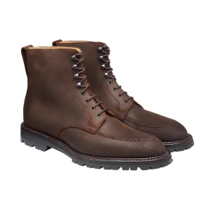 Indiana Dark Brown Rough-Out Suede