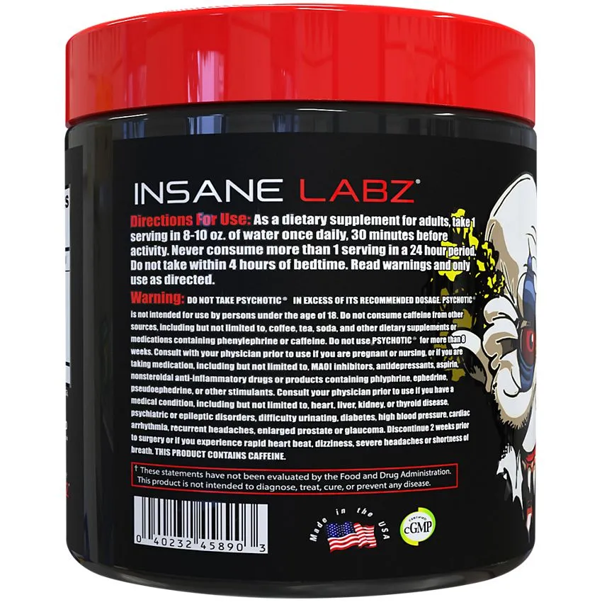 Insane Labz Psychotic 35 Servings