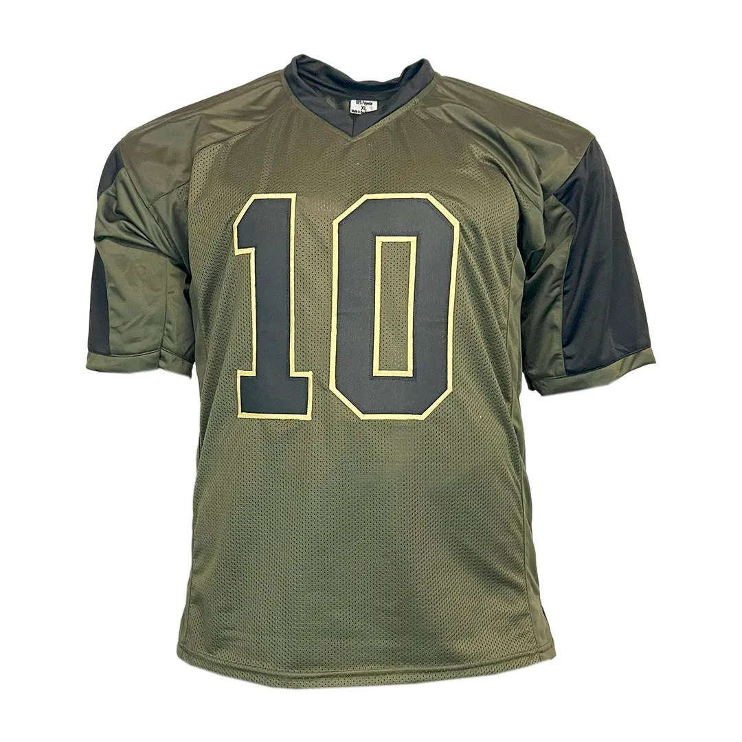 Isiah Pacheco Unsigned Salute to Service Football Jersey