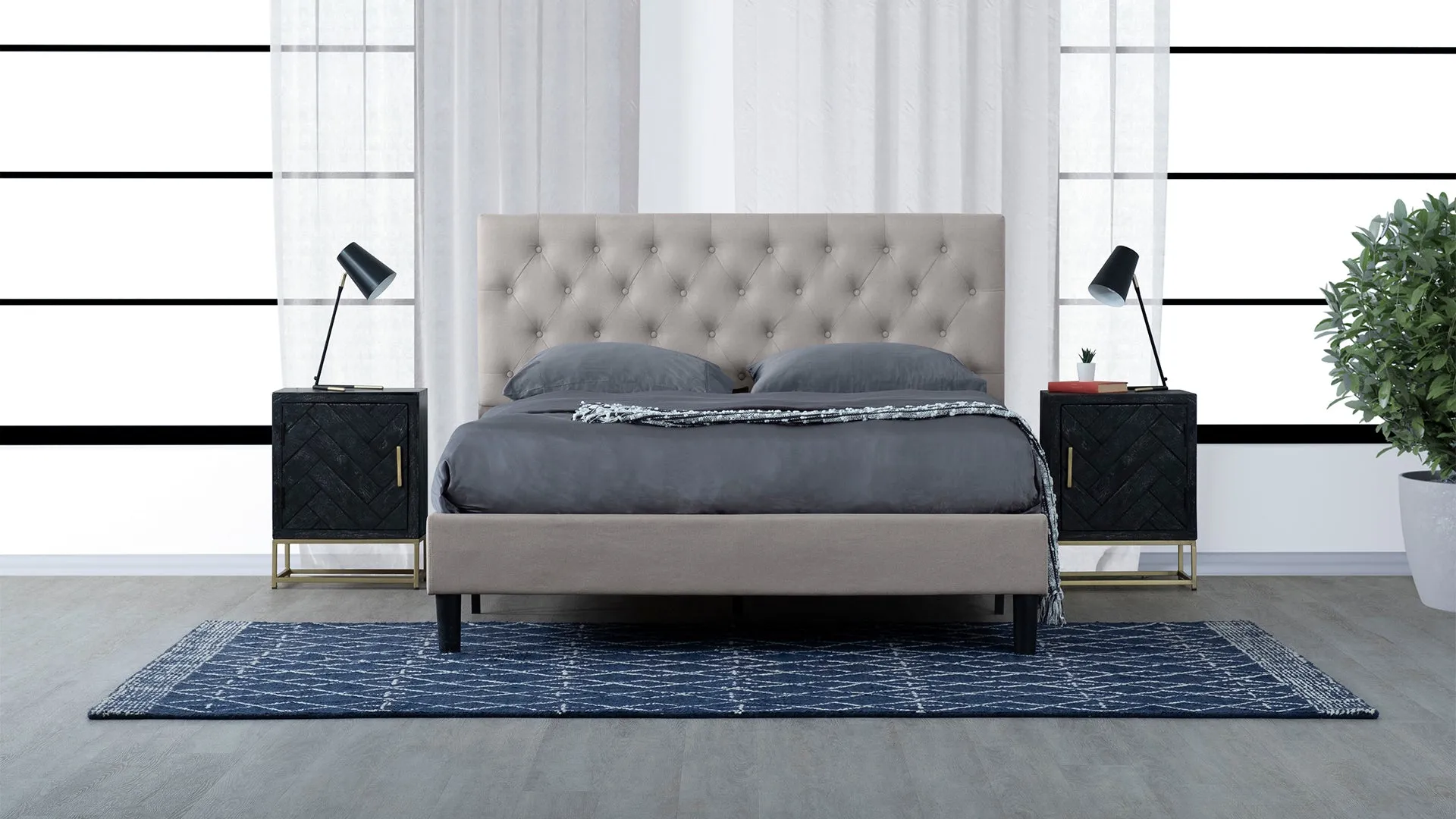 Jacquelene Platform Bed