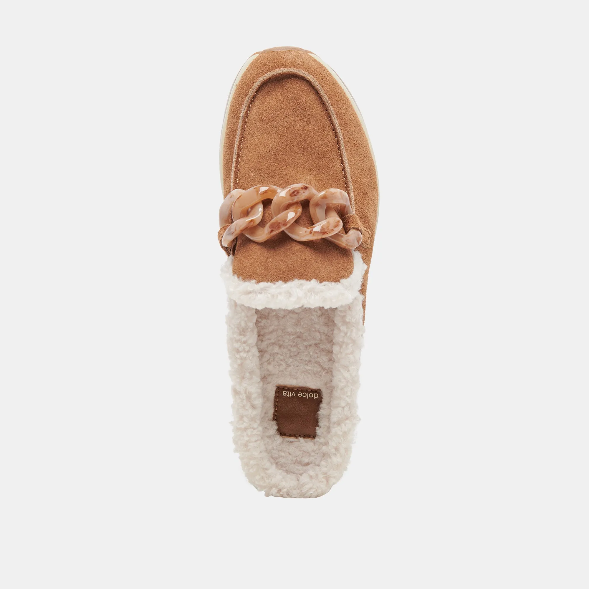 JAMEY PLUSH SNEAKERS PECAN SUEDE