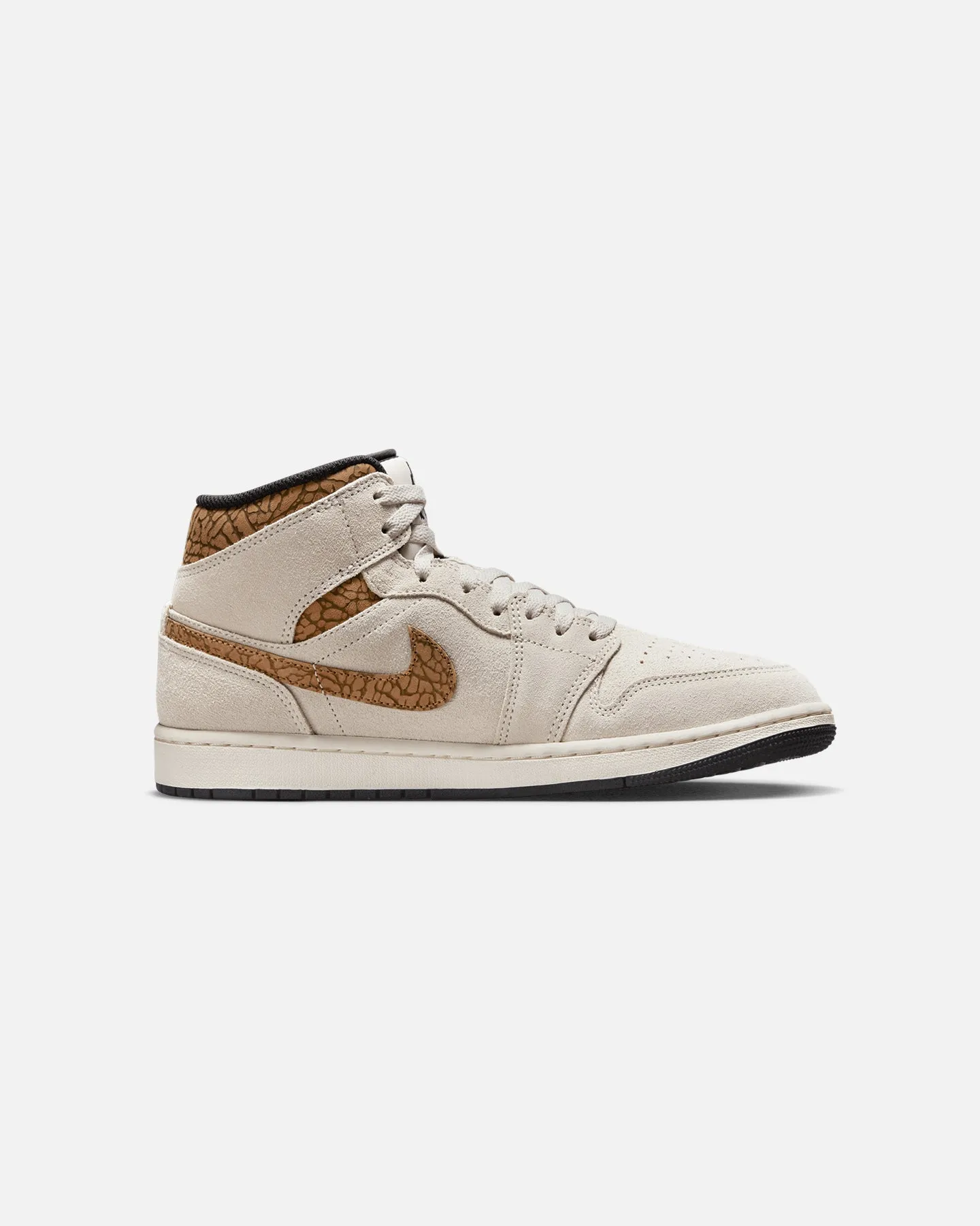 Jordan Air Jordan 1 Mid SE "Brown Elephant" Light Orewood Brown/White