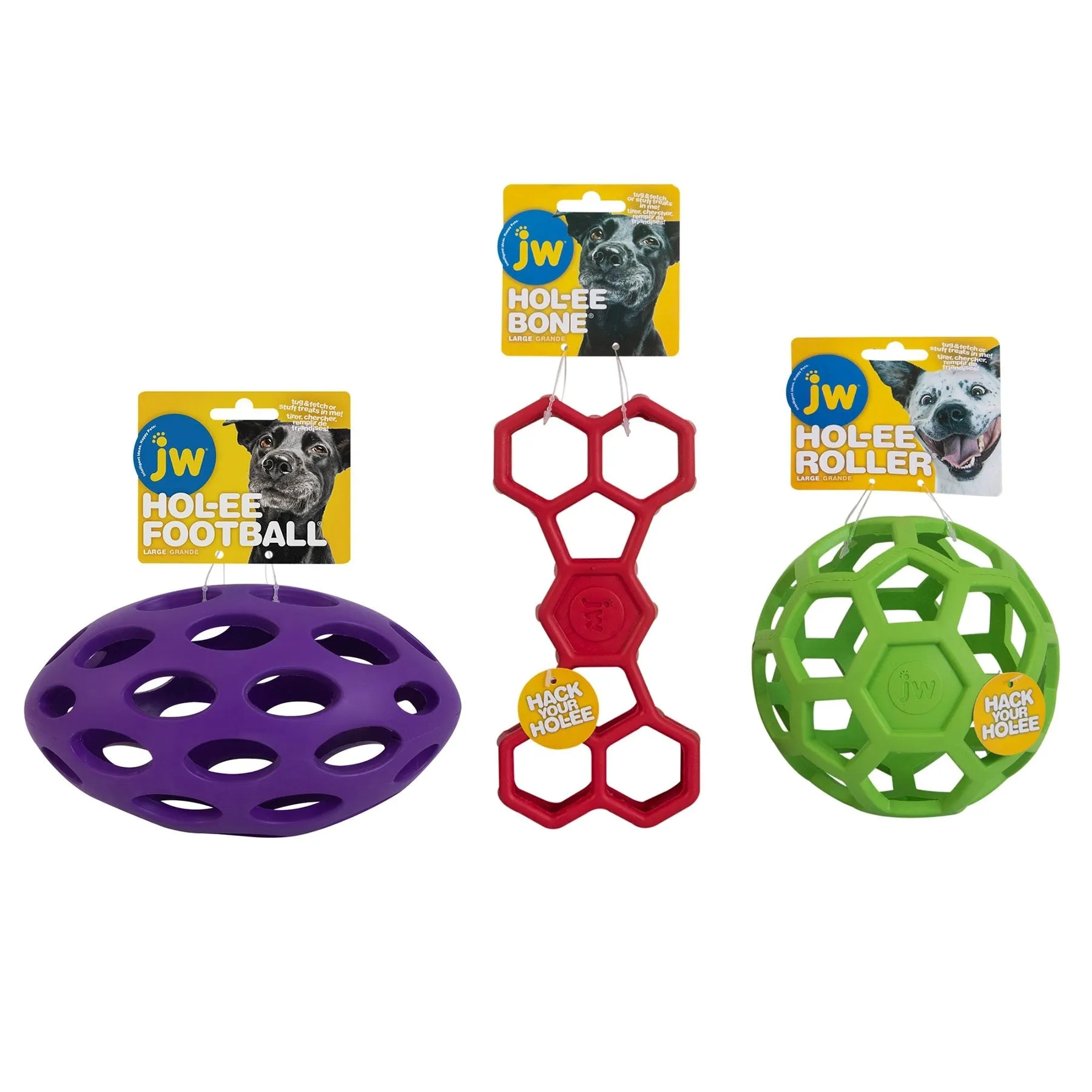 JW Hol-ee Dog Toy Trio