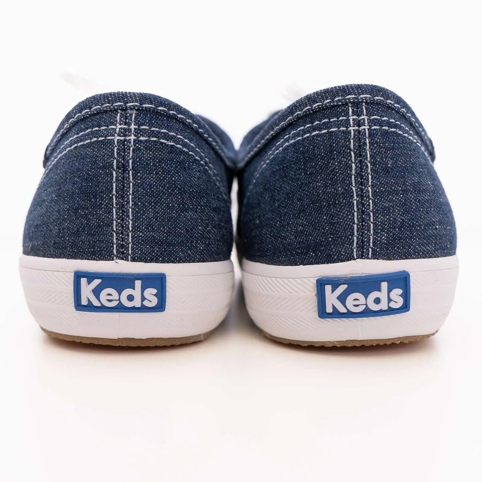 Keds Shoes Eco Denim Canvas Lightweight Trainers