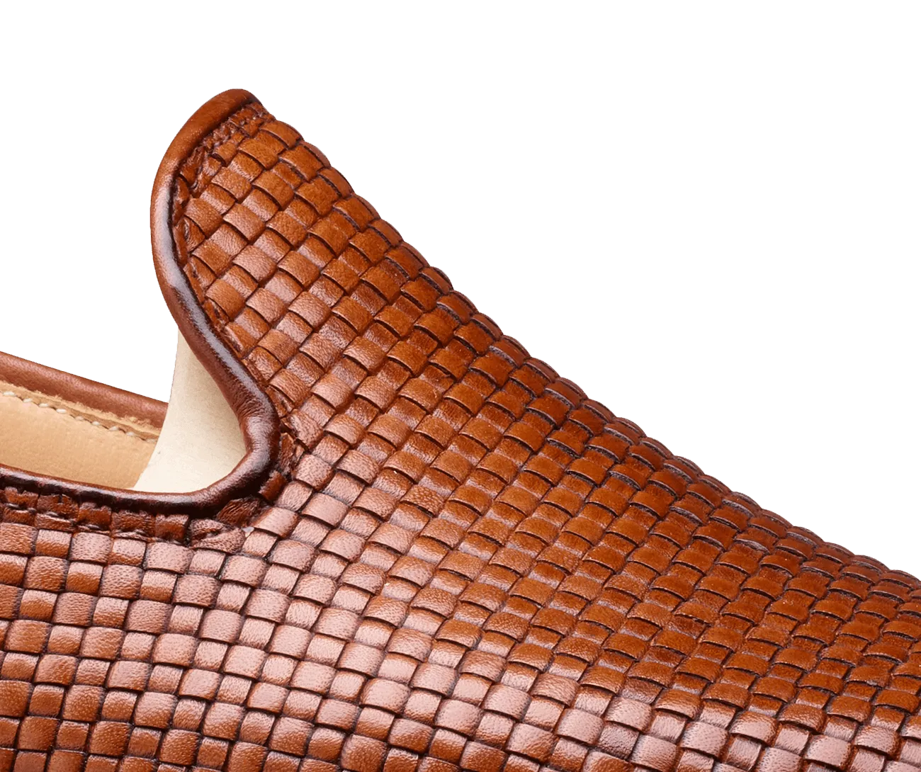 Kensington Tan Woven Calf