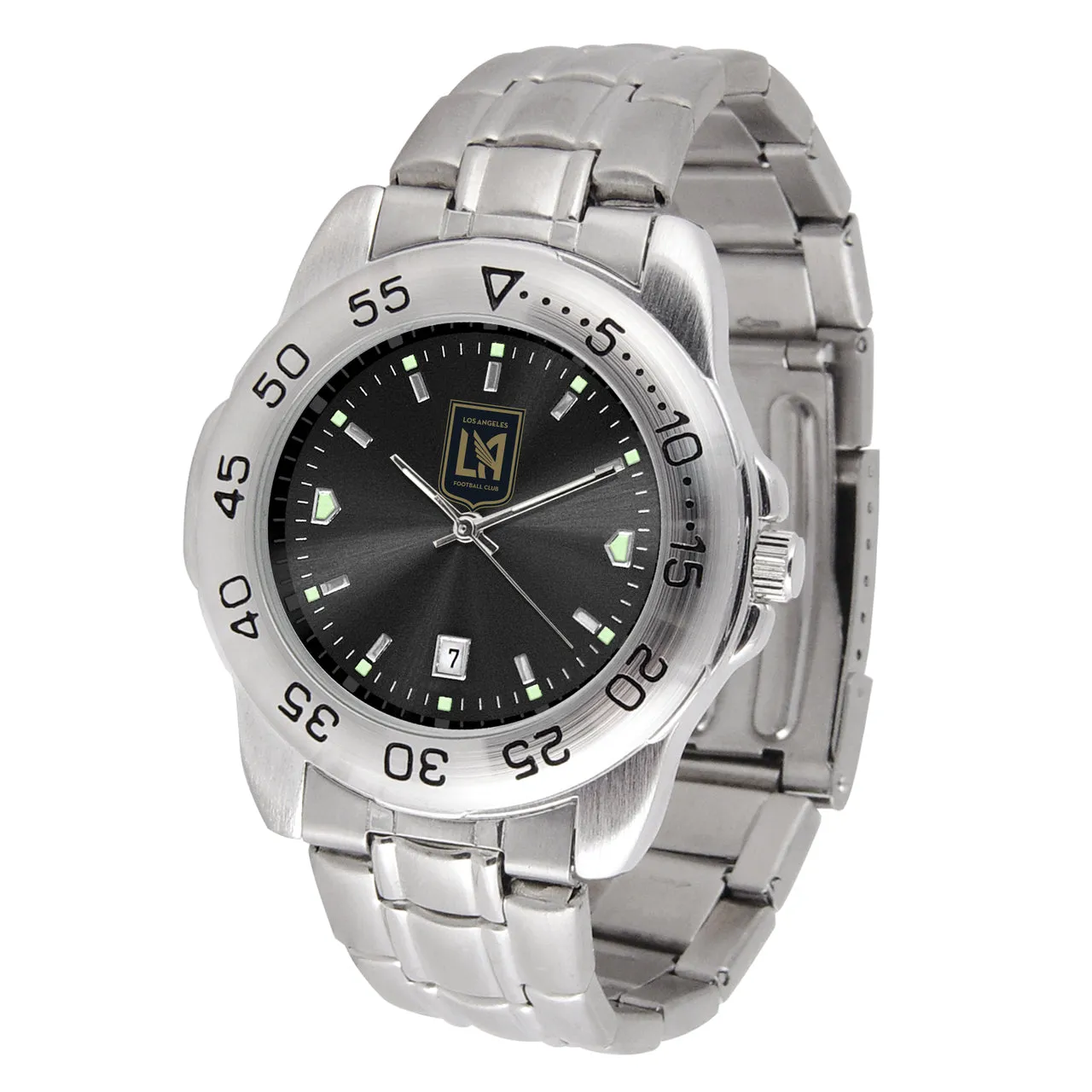 LA Football Club Men’s Sport Steel Watch