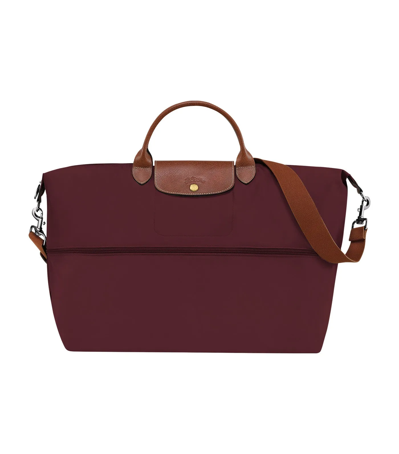 Le Pliage Original Travel Bag Expandable Burgundy