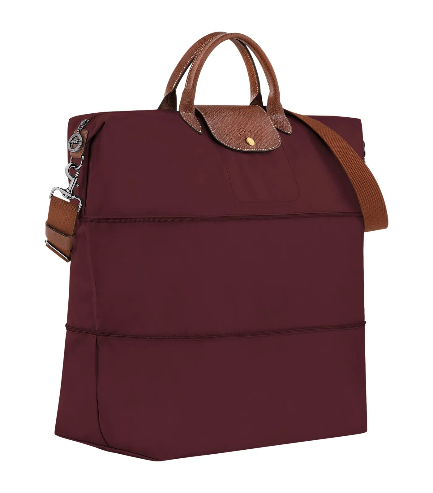 Le Pliage Original Travel Bag Expandable Burgundy