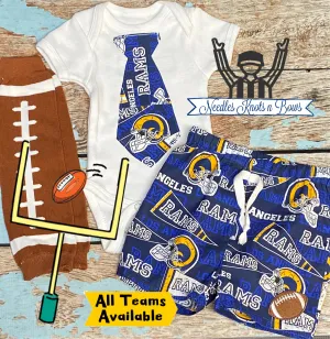 Los Angeles Rams Game Day Football Outfit Boy