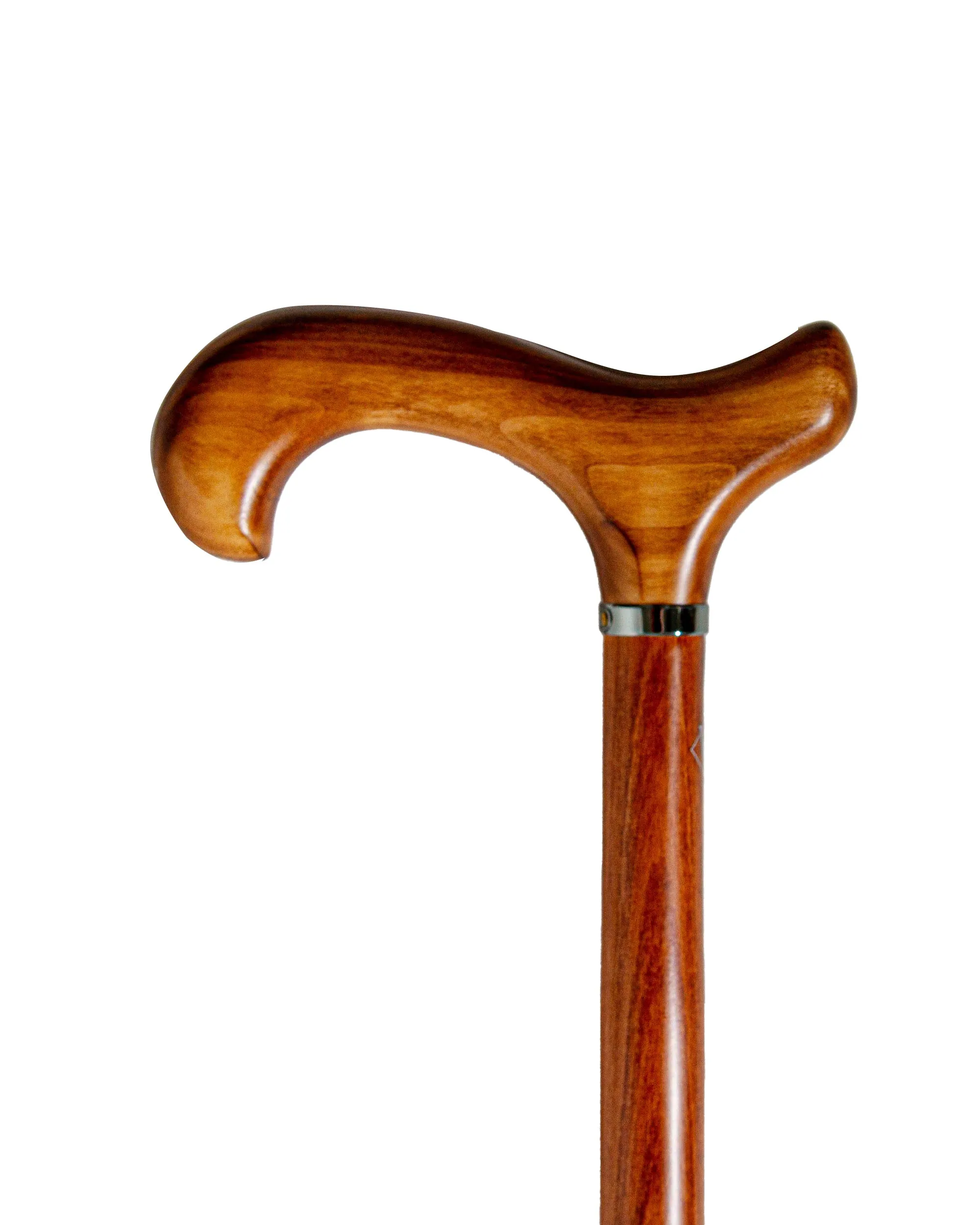 Maple Derby Walking Stick with Scorched Shaft