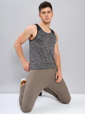 Men Self Design Slim Fit Scoop Neck Innerwear Vest with DOUBLE COOL