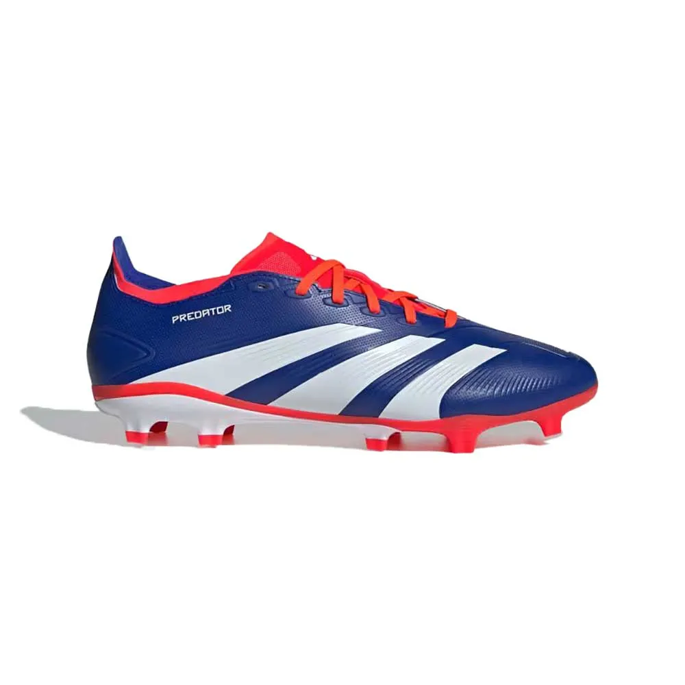 Men's Predator League FG Soccer Cleats - Lucid Blue/Cloud White/Solar Red - Regular (D)