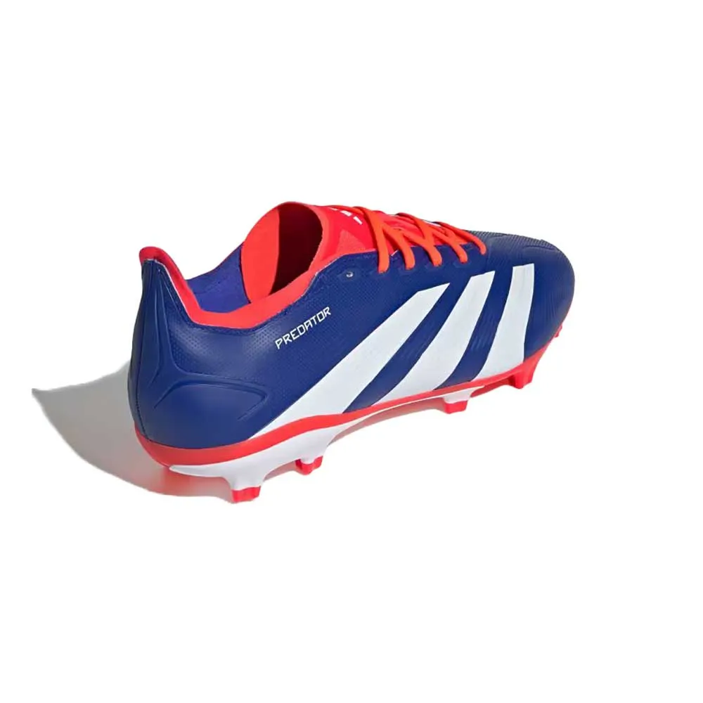 Men's Predator League FG Soccer Cleats - Lucid Blue/Cloud White/Solar Red - Regular (D)