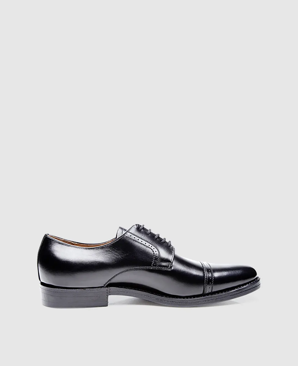 Milano Quarter-Brogue BC - Black