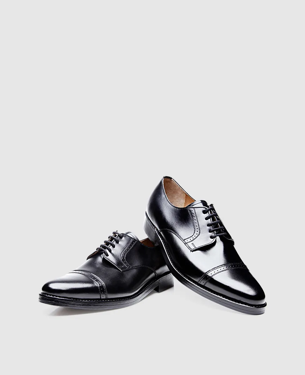 Milano Quarter-Brogue BC - Black