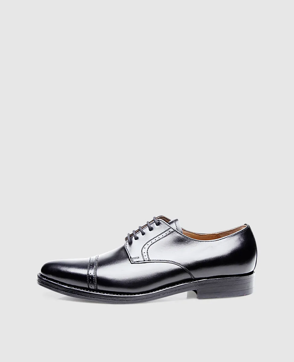 Milano Quarter-Brogue BC - Black