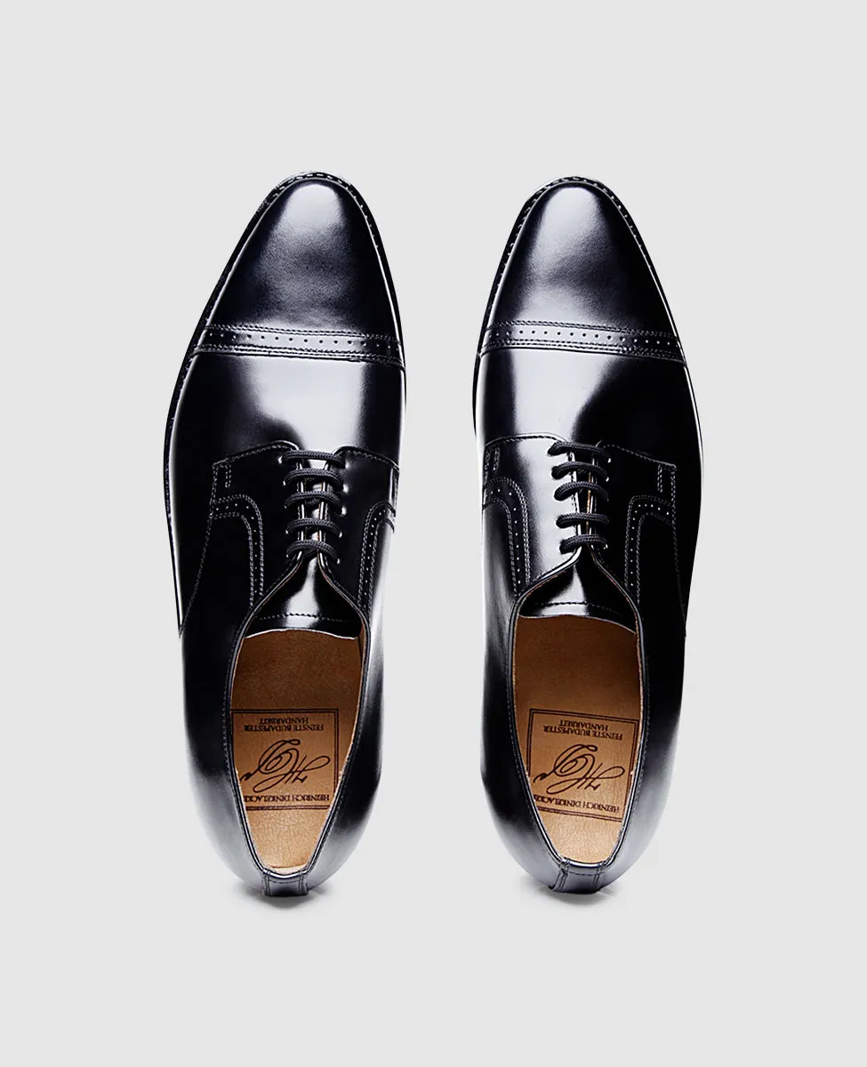 Milano Quarter-Brogue BC - Black