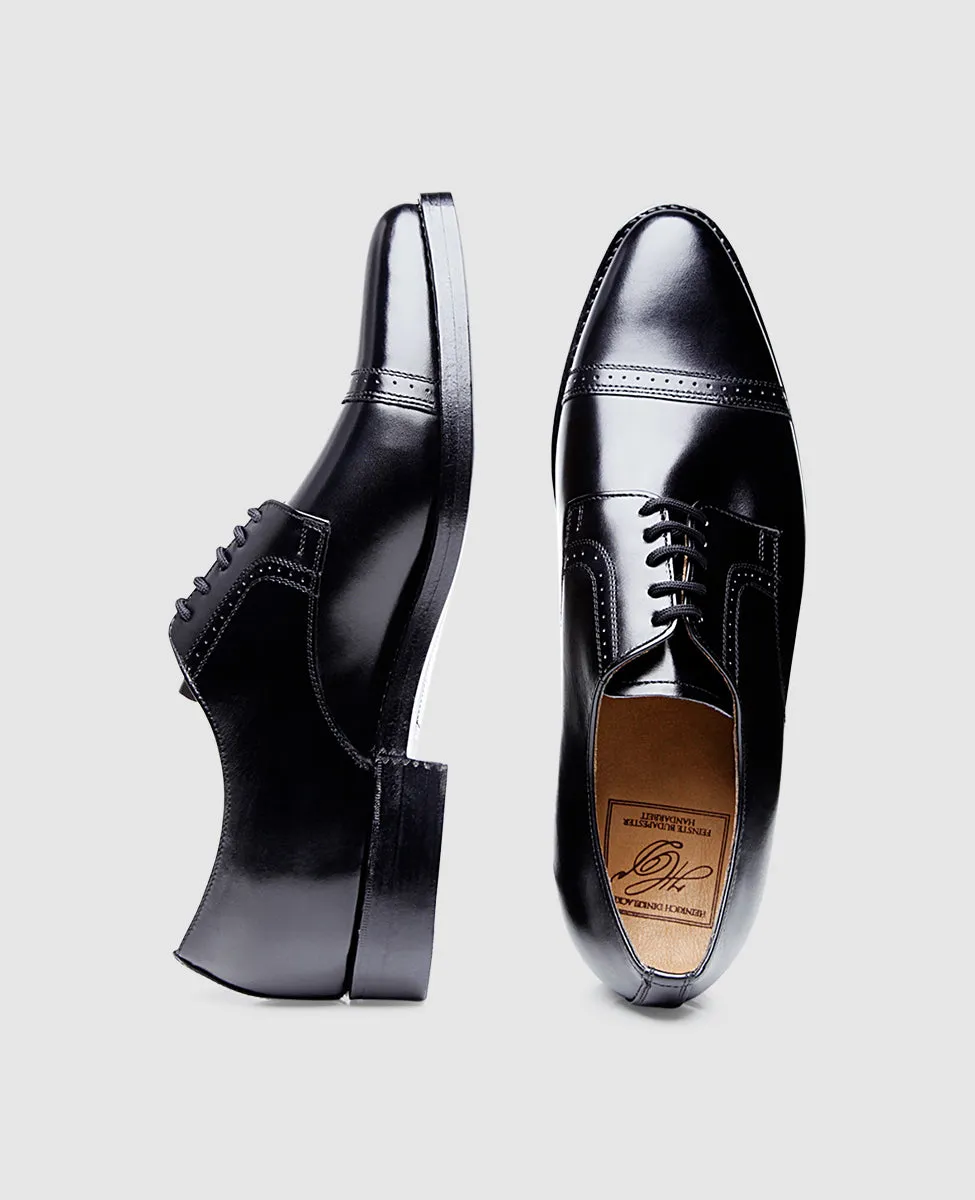 Milano Quarter-Brogue BC - Black