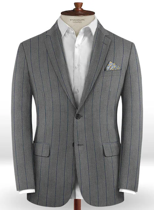 Napolean Rodrio Gray Wool Jacket