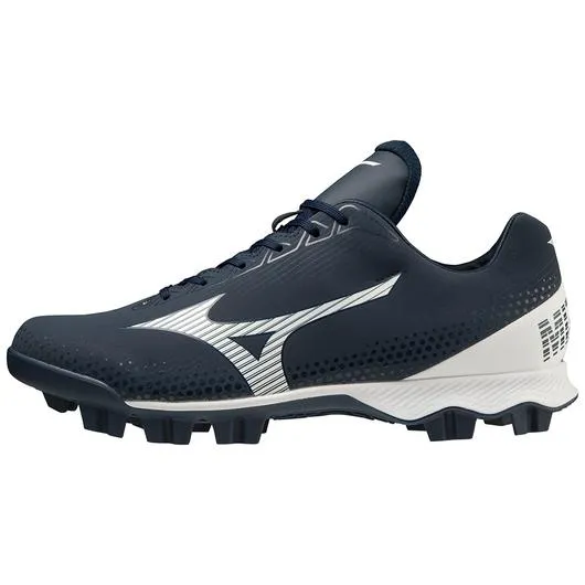 New Mizuno Wave LightRevo Baseball Cleats Navy Men's Size 12