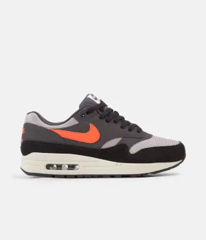 Nike Air Max 1 Shoes - Oil Grey / Wild Mango - Thunder Grey