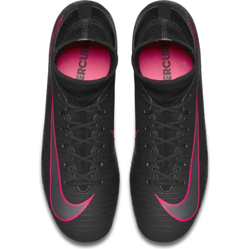 Nike Jr Mercurial Superfly V FG-BLACK/RACER PINK