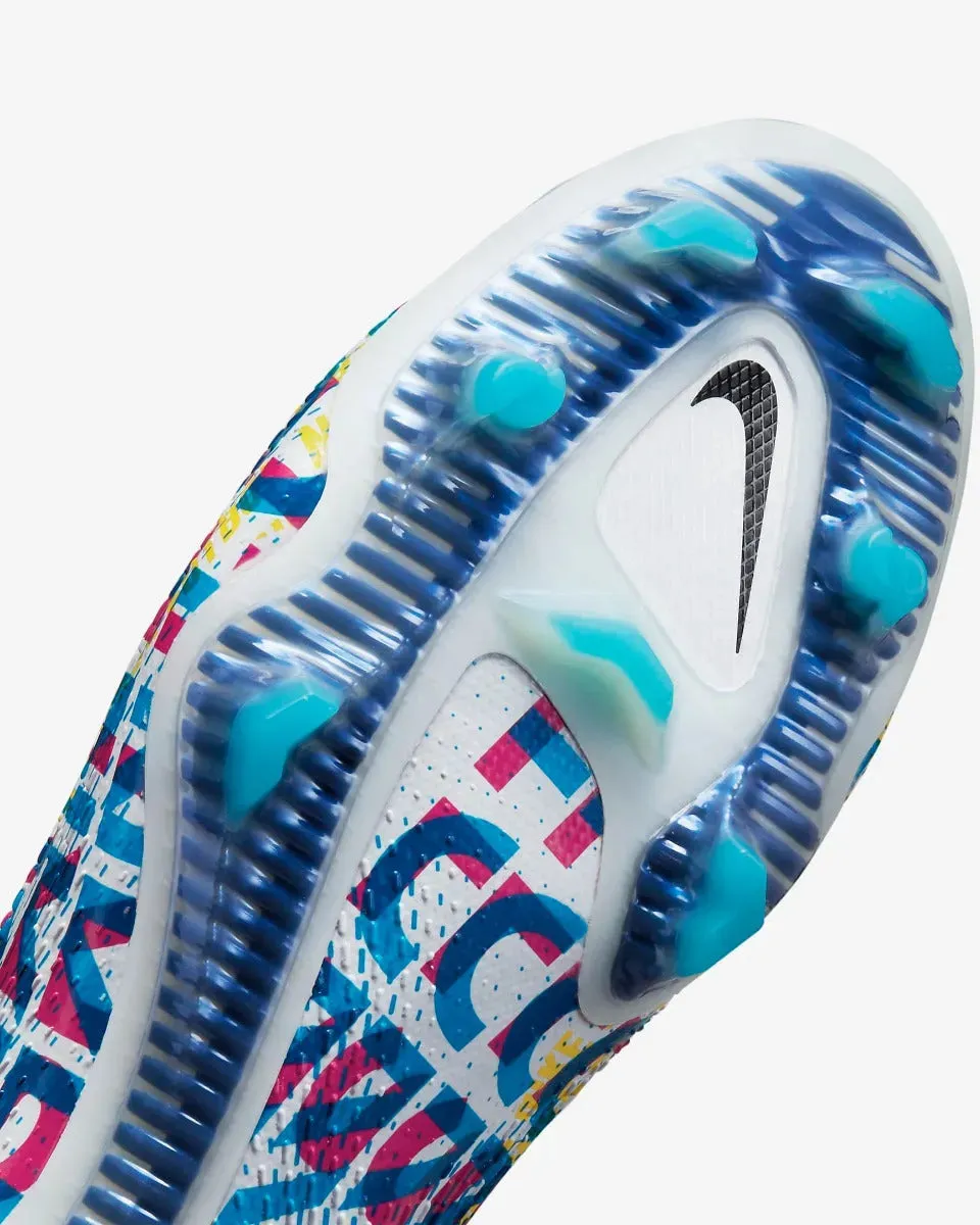 Nike Phantom GT Elite DF 3D FG - White-Blue-Pink