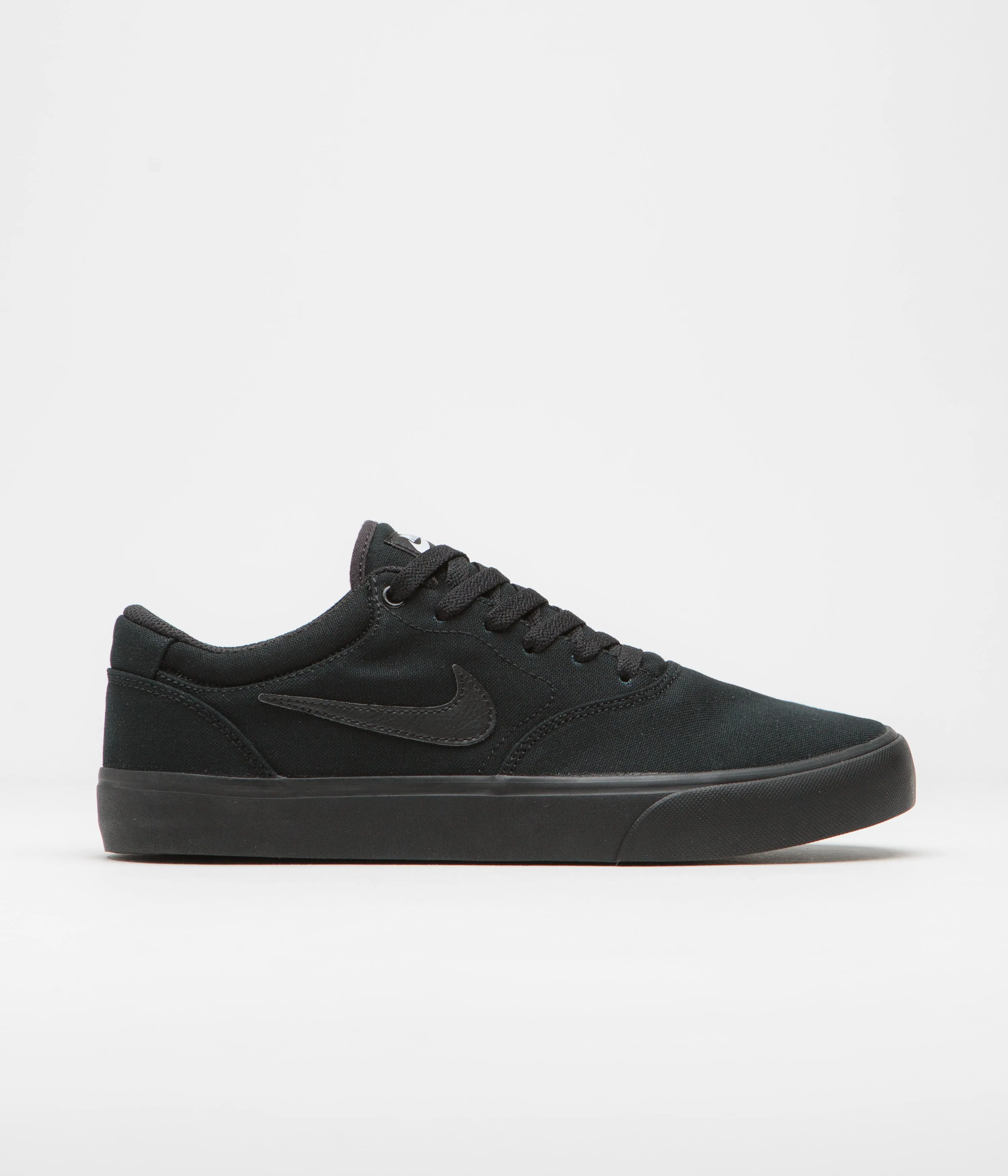 Nike SB Chron 2 Canvas Shoes - Black / Black - Black