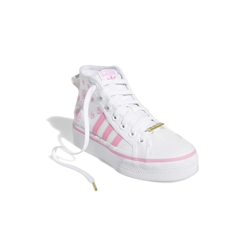 Nizza High Top Platform Lace Up Sneakers(Big Kids)