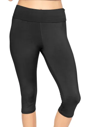 Oh So Soft Foldover Knee Length Leggings