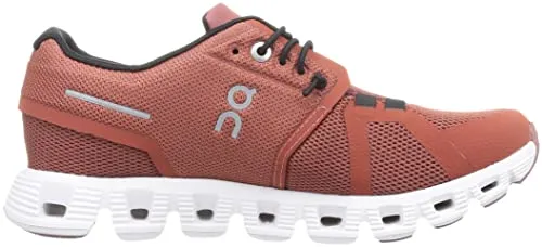 ON Cloud Womens Shoes Rust Black Cloud 5 Sneakers