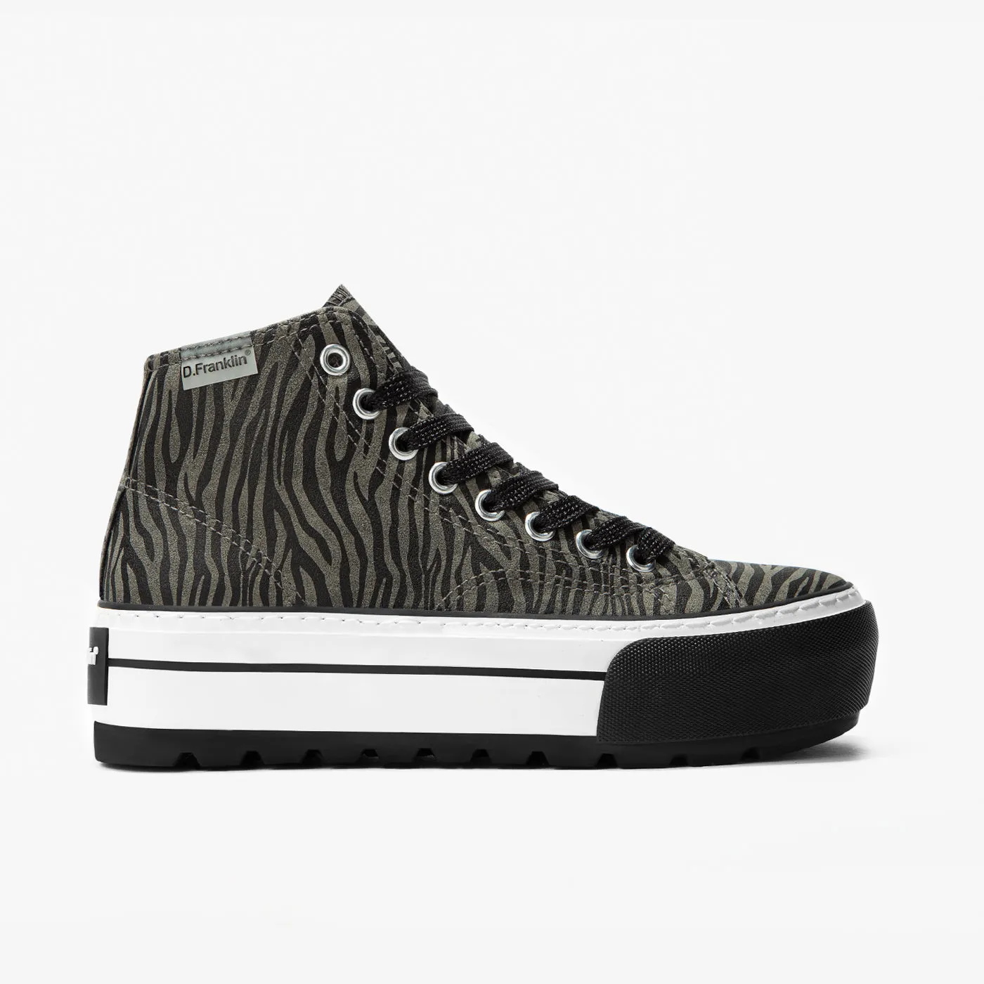 One Way Platform Zebra Black