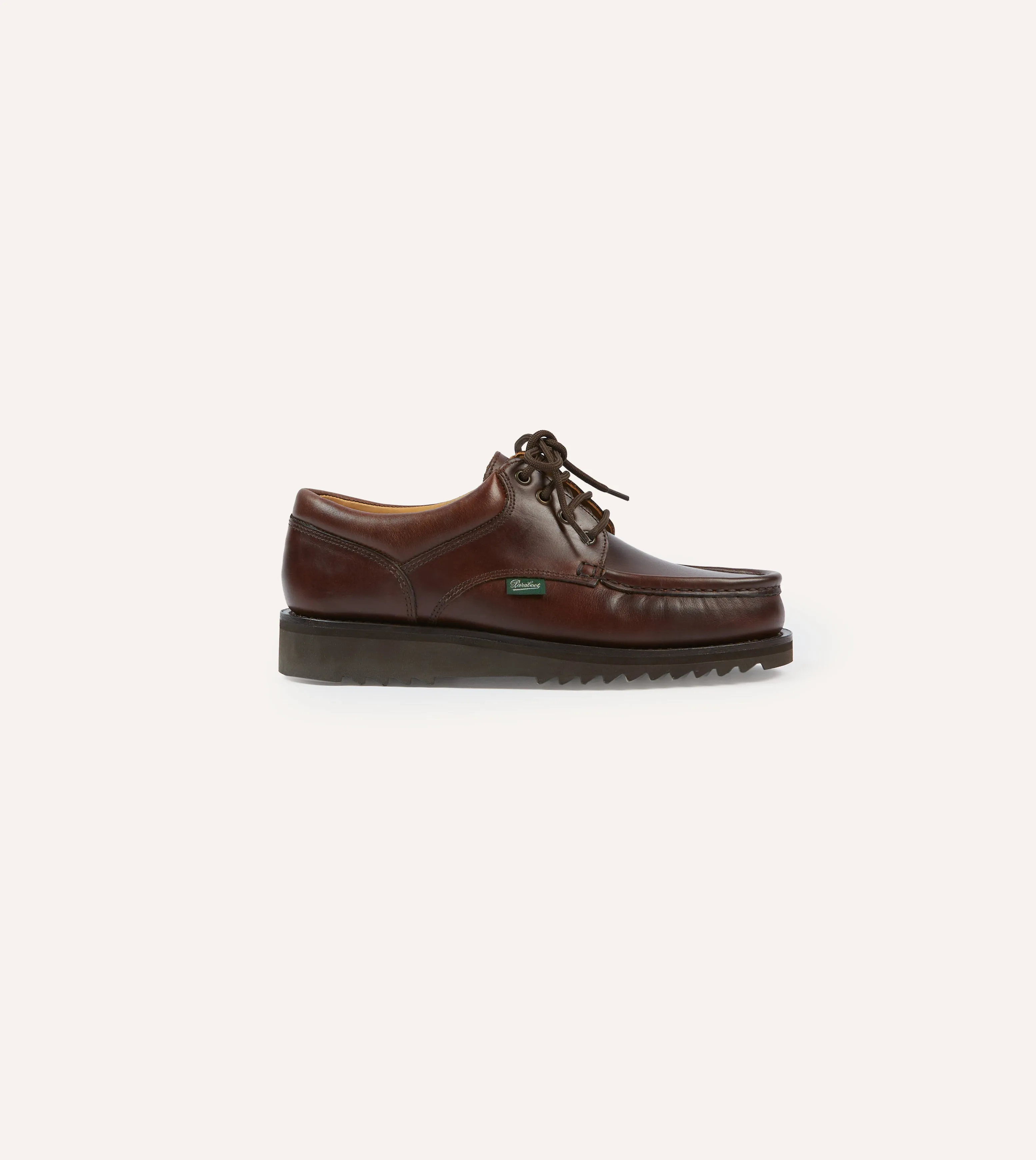 Paraboot Thiers Brown Calf Leather Derby Shoe